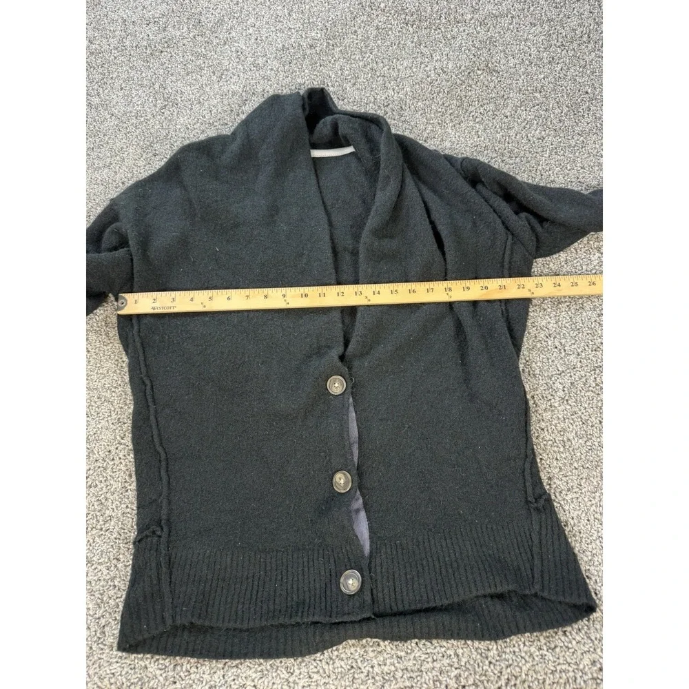 Free People Chamomile Cardigan Sweater Women's Size XS Black